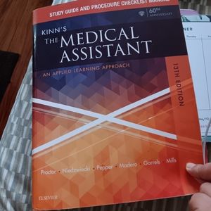 Medical assistant book for college